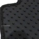 Karpet BMW Seri 3 E46 Bahan Beludru Premium Warna Hitam Logo Tulisan E46 Performance - 2 Baris