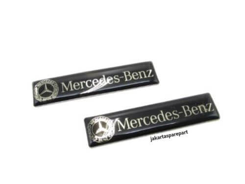 Emblem Samping Mercedes Benz Ukuran 6x1.5cm
